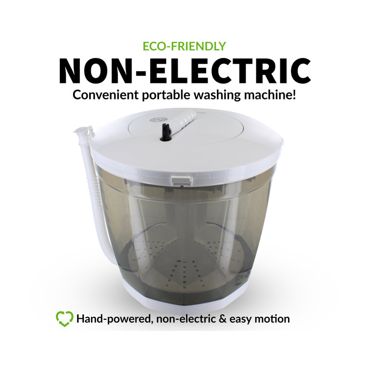 KhomoGear 0.8 cu. ft. Portable Washer & Dryer Combo in White & Reviews